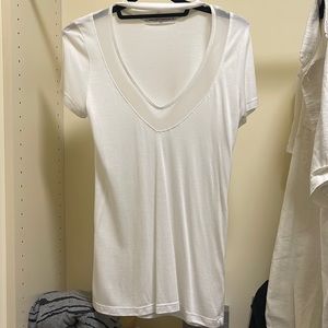 project social t with mesh and choker